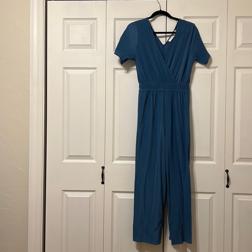 Teal jumpsuit